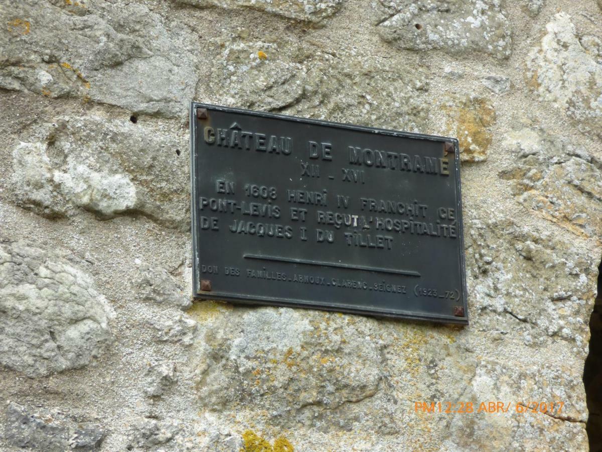 Chateau De Montrame Soisy-Bouy Bagian luar foto